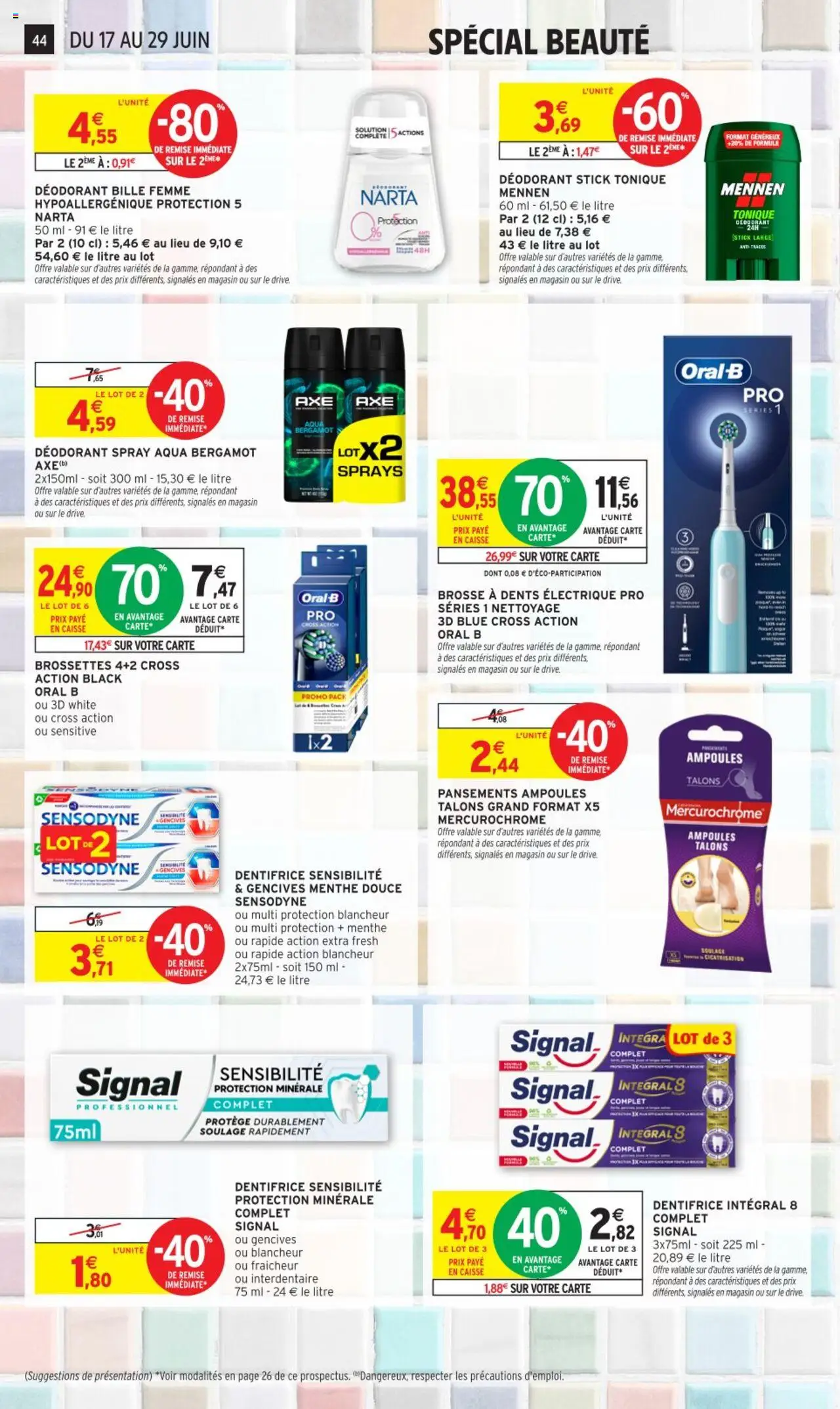  | Page: 44 | Produits: Eau minérale, Huile essentielle, Beurre, Huile