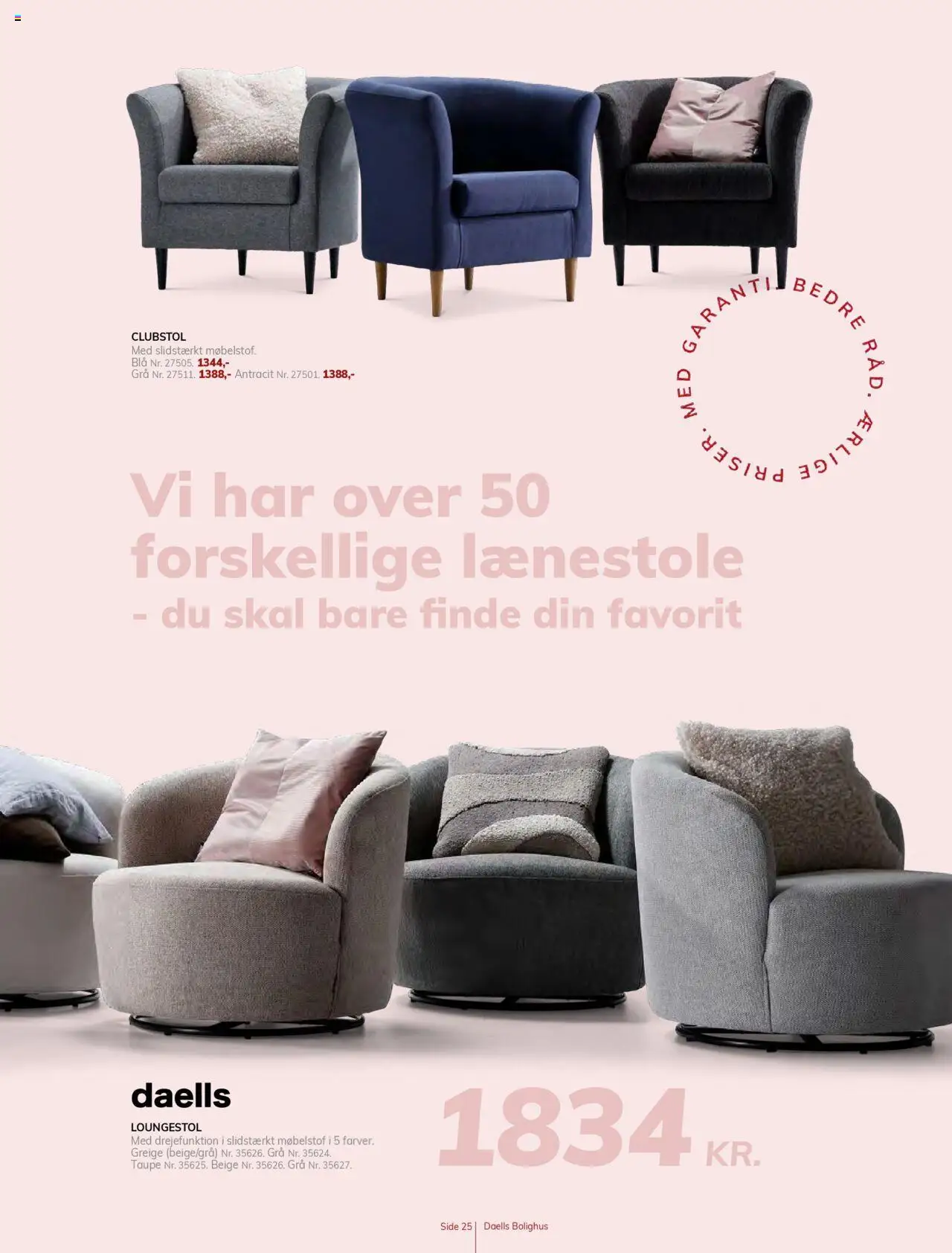 Daells Bolighus tilbudsavis – gyldig fra 14.08.2025 | Side: 25