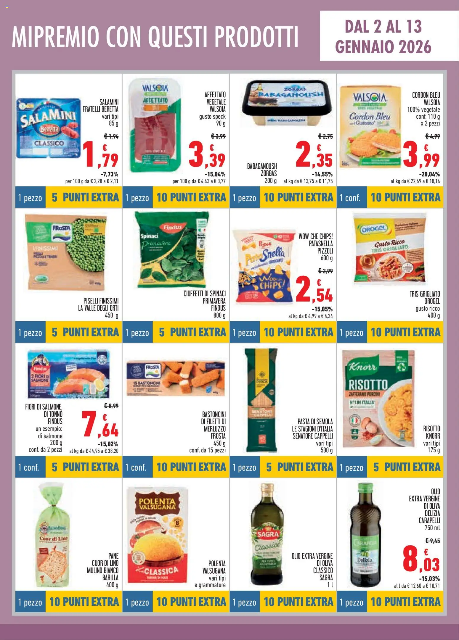 Volantino Conad del 02.01.2026 | Pagina: 5 | Prodotti: Speck, Olio, Lime, Piselli