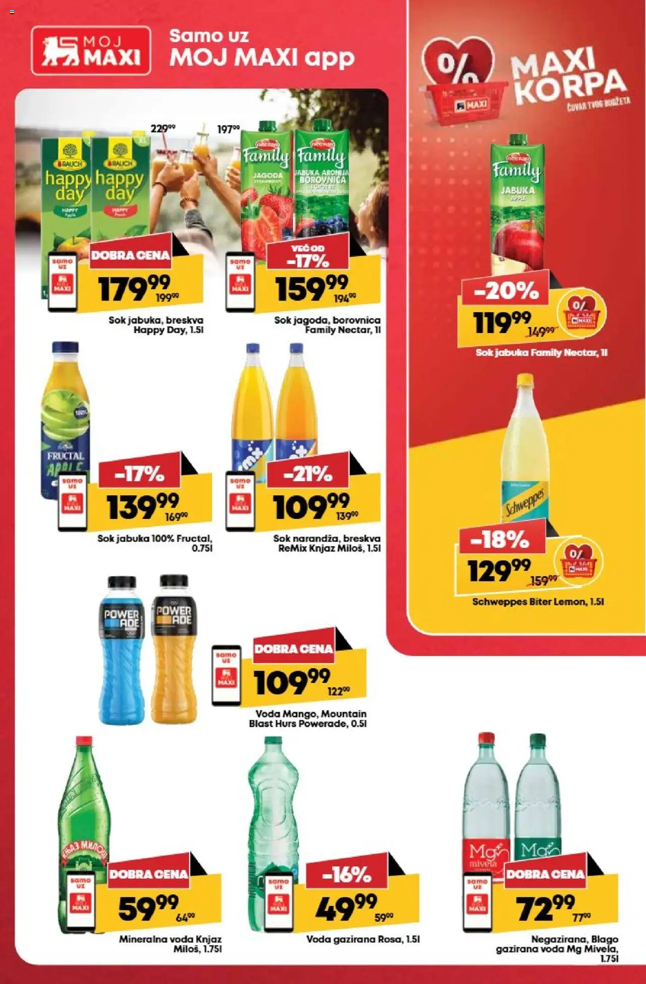 Tempo katalog - važi od 07.08.2025 | Strana: 24 | Proizvode: Jagoda, Borovnica, Korpa, Voda
