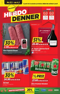 Denner Aktionen FR ab 27.01.2026 gültig