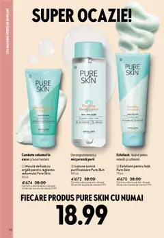 Ofertele Oriflame valabile de la 22.10.2025 | Pagină: 96 | Produse: Loțiune tonică, Exfoliant, Scrub