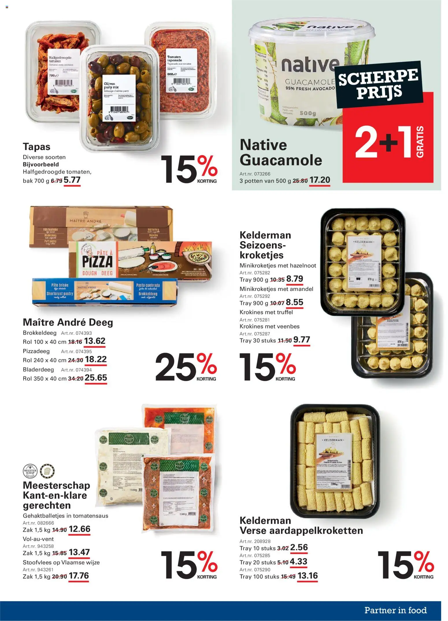 {H1} | Pagina: 13 | Producten: Tomaten, Olijven, Deeg, Avocado