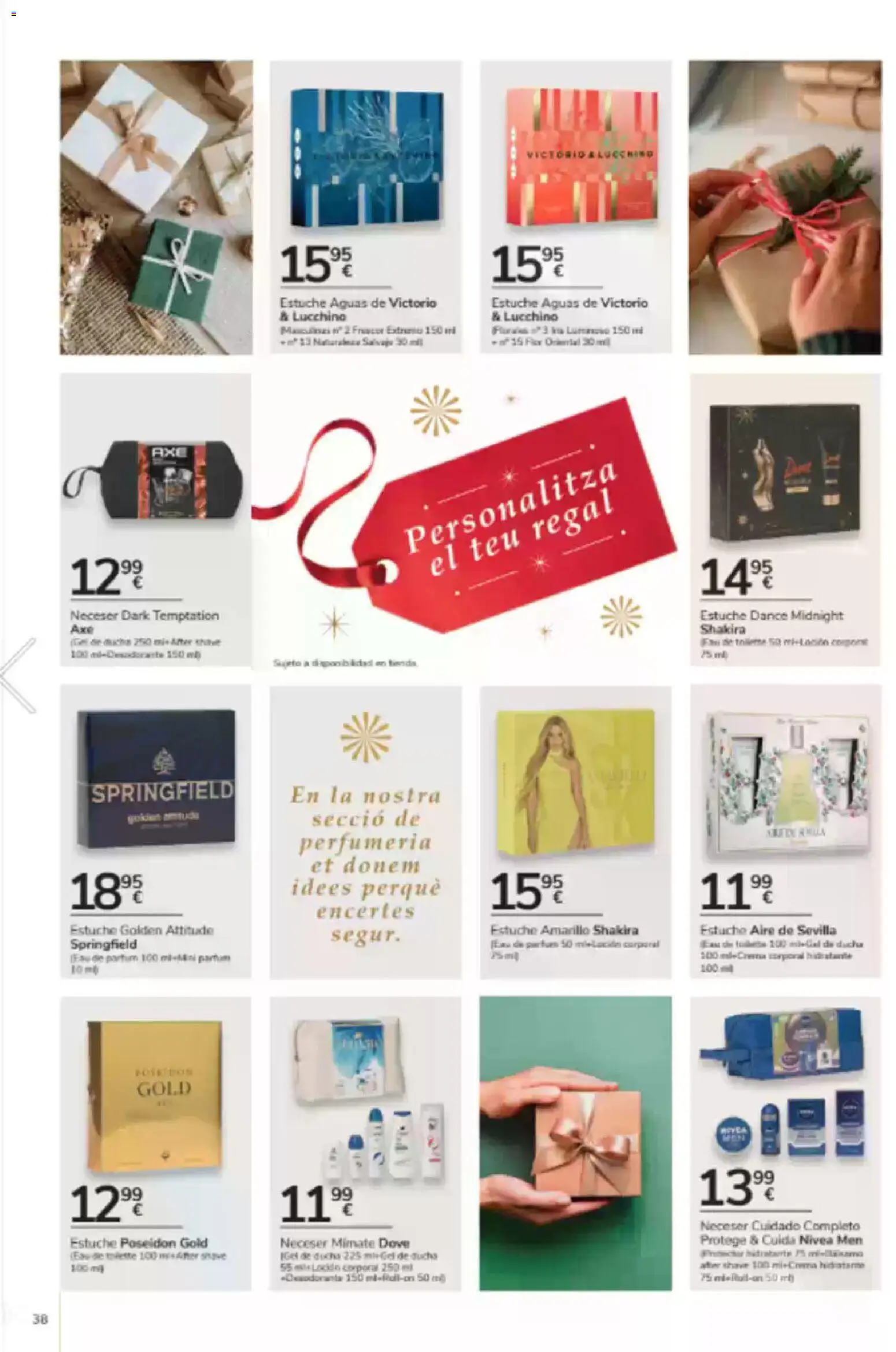 Consum folleto │ válido desde el 18.12.2025 | Página: 38 | Productos: Gel de ducha, Ducha, Neceser