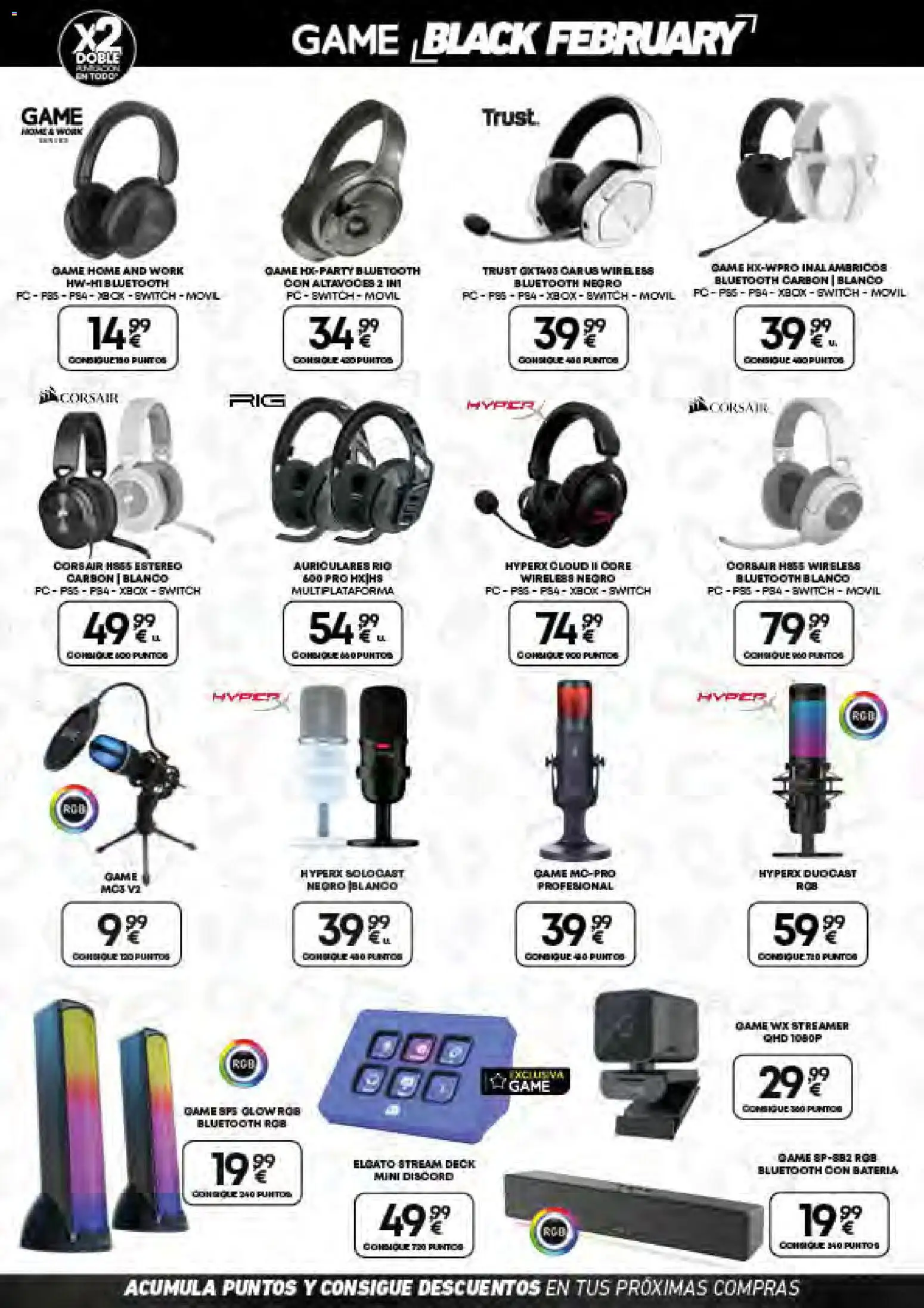 Game folleto │ válido desde el 25.02.2026 | Página: 12 | Productos: Altavoces, PC, Xbox, Batería