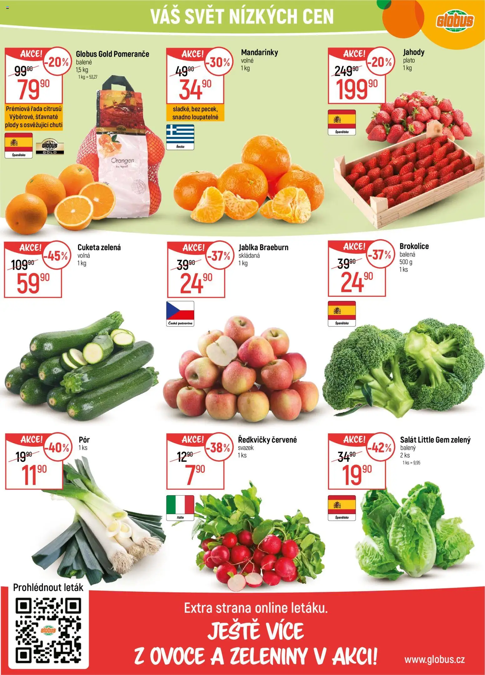 Globus leták - Trmice od 25.02.2026 | Strana: 16 | Produkty: Globus, Pomeranče, Brokolice, Ředkvičky