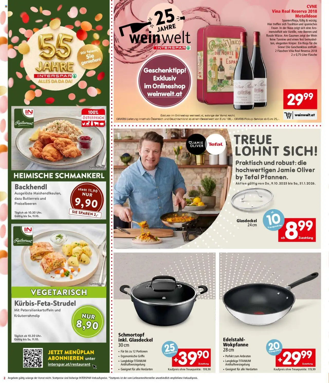 Interspar Flugblatt - Vorarlberg gültig ab 09.10.2025 | Seite: 2 | Produkte: Wein