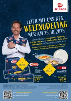 Selgros Weltnudeltag  ab 25.10.2025 gültig