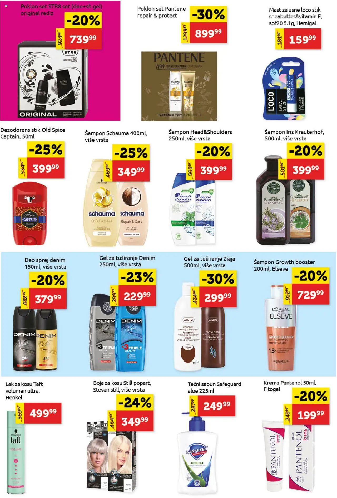 SuperVERO katalog - važi od 02.10.2025 | Strana: 20 | Proizvode: Mast, Šampon, Krema, Gel za tuširanje