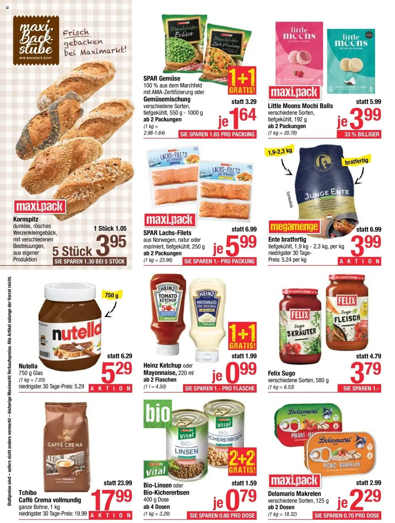 Maximarkt Haid, Linz gültig ab 13.10.2025 | Seite: 12 | Produkte: Ketchup, Gemüse, Mayonnaise