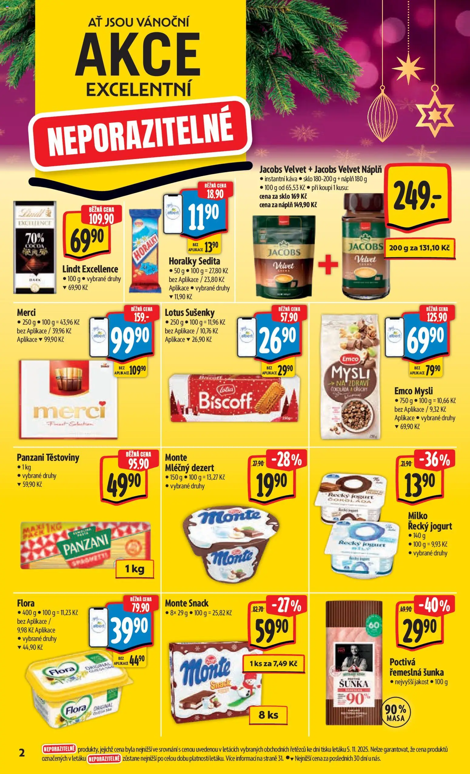 Albert Black Friday od 12.11.2025 | Strana: 6 | Produkty: Jogurt, Šunka, Merci, Mysli