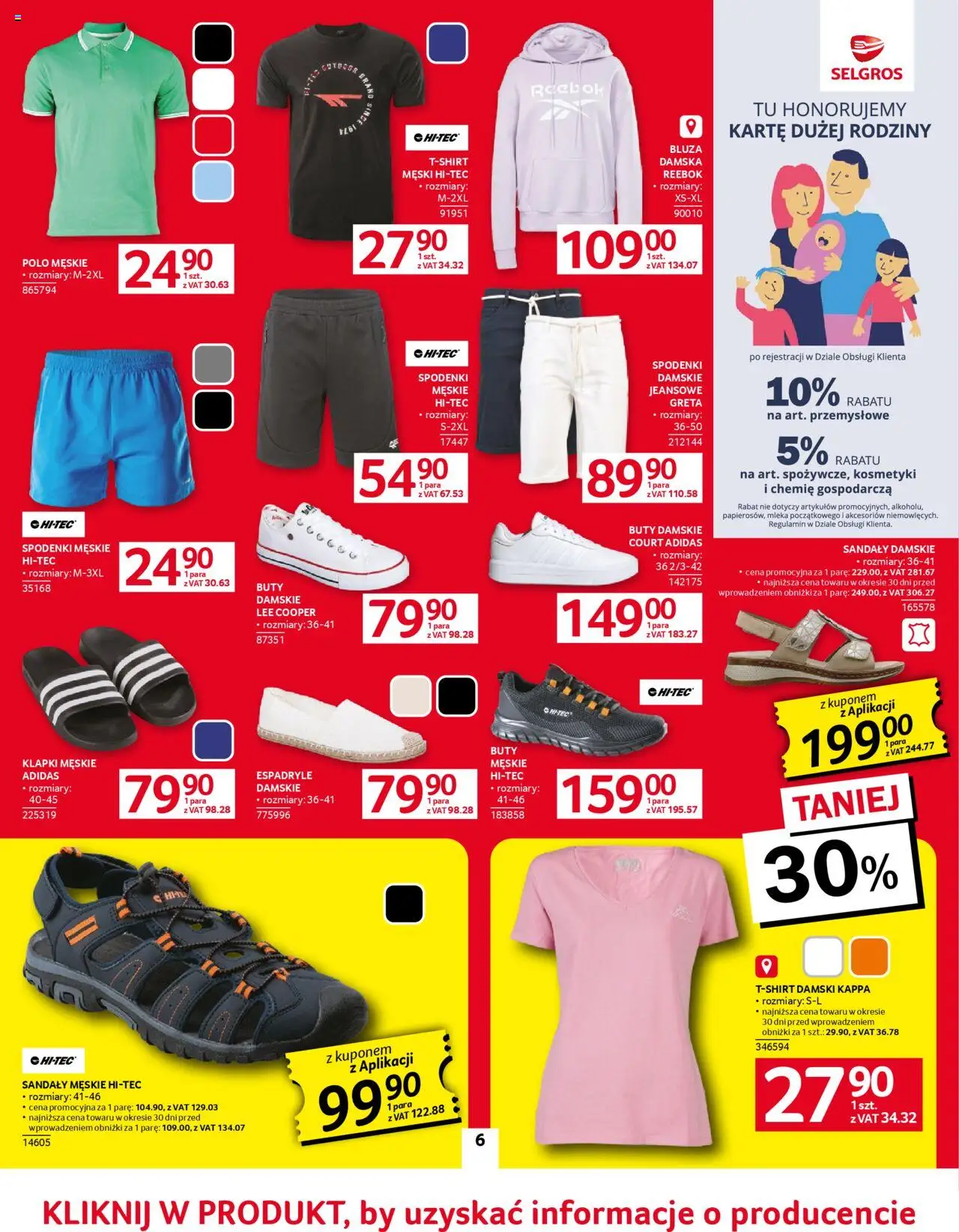 Selgros cash&carry Gazetka - Oferta przemysłowa od 05.06.2025 | Strona: 8 | Produkty: Espadryle, Buty, Mleka, Buty męskie