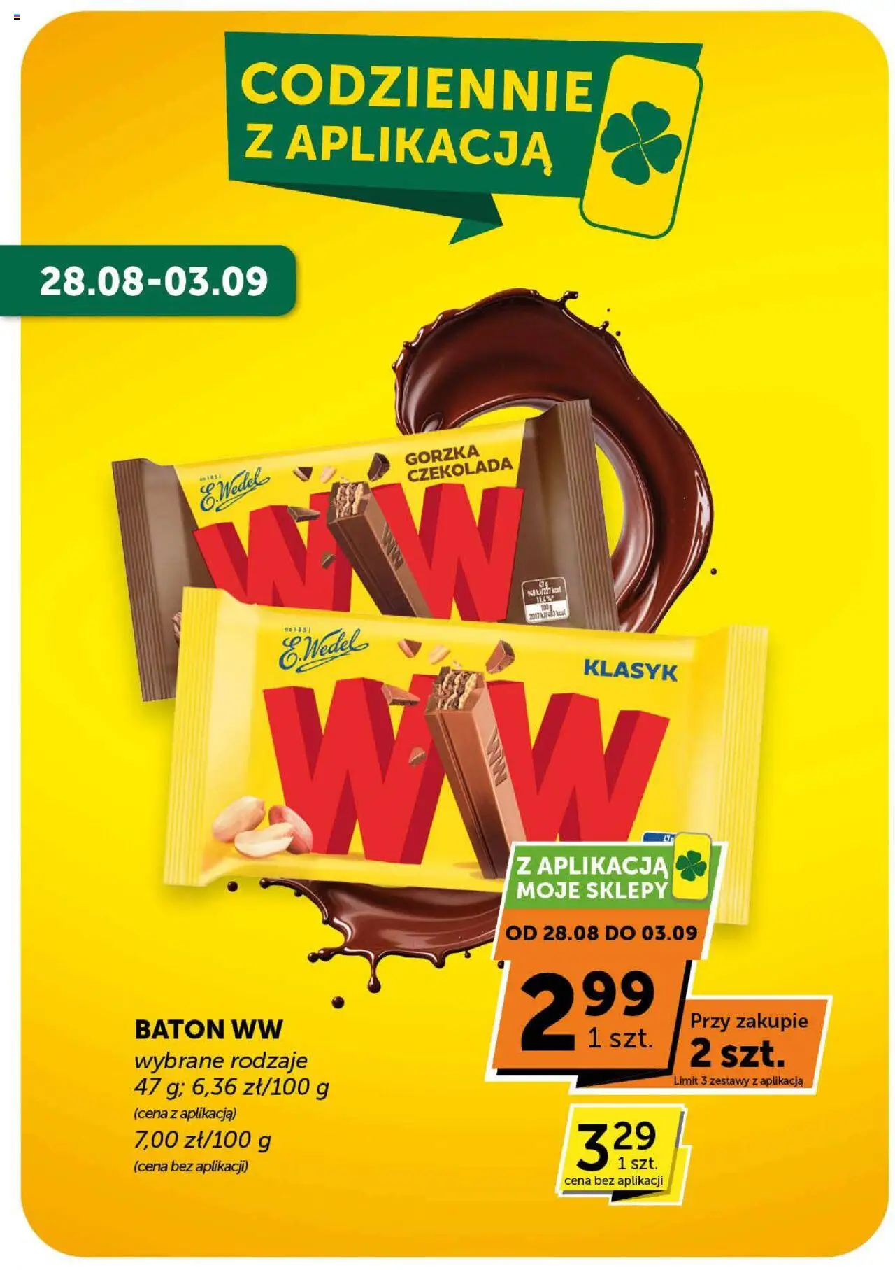 Groszek Gazetka - Minimarket od 21.08.2025 | Strona: 10 | Produkty: Baton, Czekolada