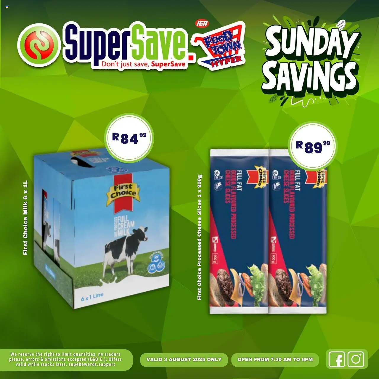 Super Save Sunday Deals │ valid from 03.08.2025 | Page: 7