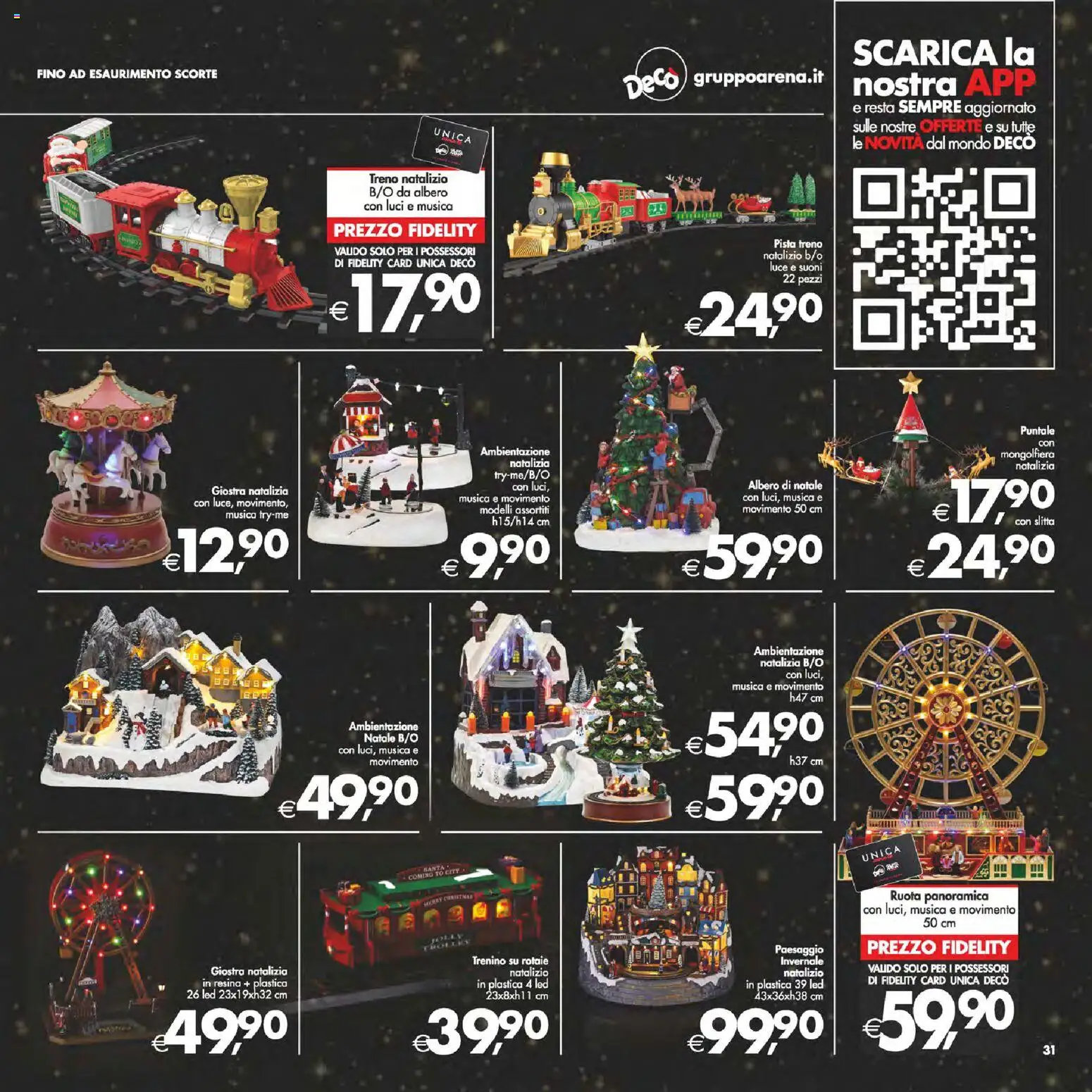 Volantino Decò del 14.11.2025 | Pagina: 39 | Prodotti: Albero di natale