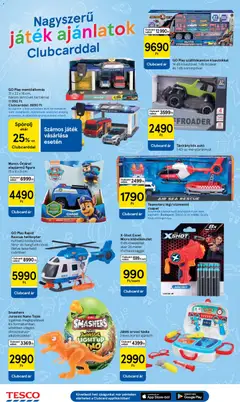 Tesco Hipermarket - Akciós újság  - amely érvényes a következő dátumtól: 26.02.2026 | Oldal: 26 | Termékek: Játék, Táska, Tojás