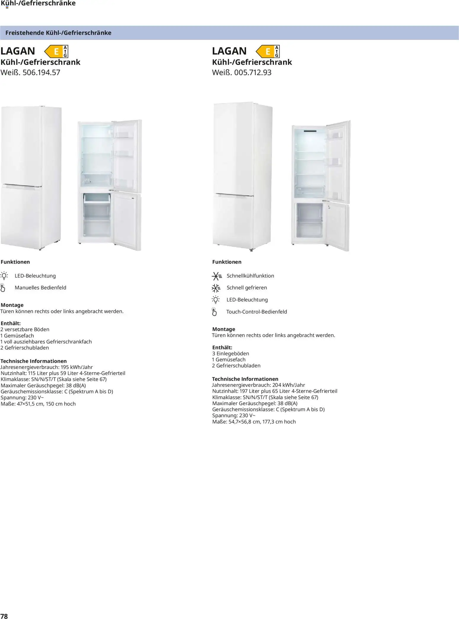 Ikea Elektrogeräte – gültig ab 10.04.2026 | Seite: 78