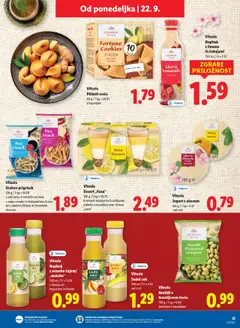 Novi Lidl katalog ponudbe – veljaven od 18.09.2025 | Stran: 43 | Izdelki: Arašidi, Jogurt, Sok, Piskoti