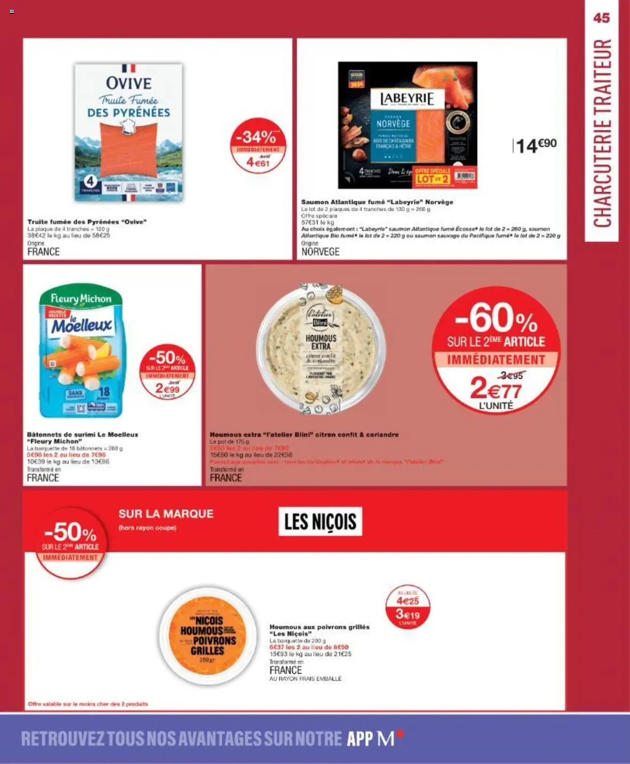  | Page: 45 | Produits: Citron, Truite fumée, Coriandre, Saumon