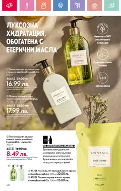  | Страница: 140 | Продукти: Лимон, Круша, Лосион