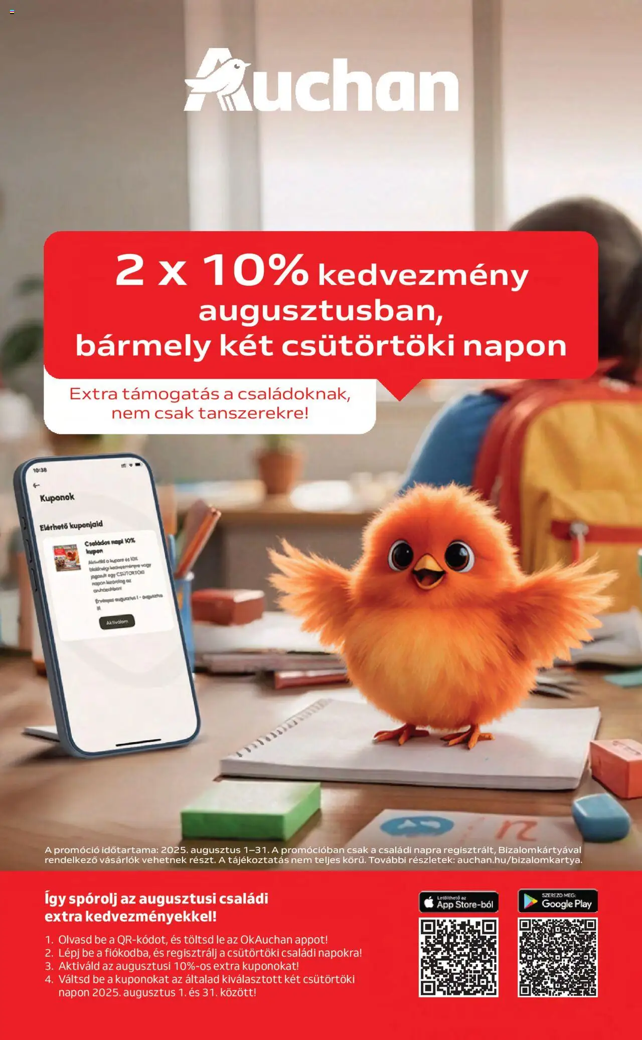 Auchan akciós ujság - amely érvényes a következő dátumtól: 21.08.2025 | Oldal: 2