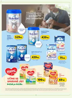 Náhled letáku Dr. Max leták od 01.01.2026 | Strana: 15 | Produkty: Mléko, Příkrmy, Kaše, Nutrilon