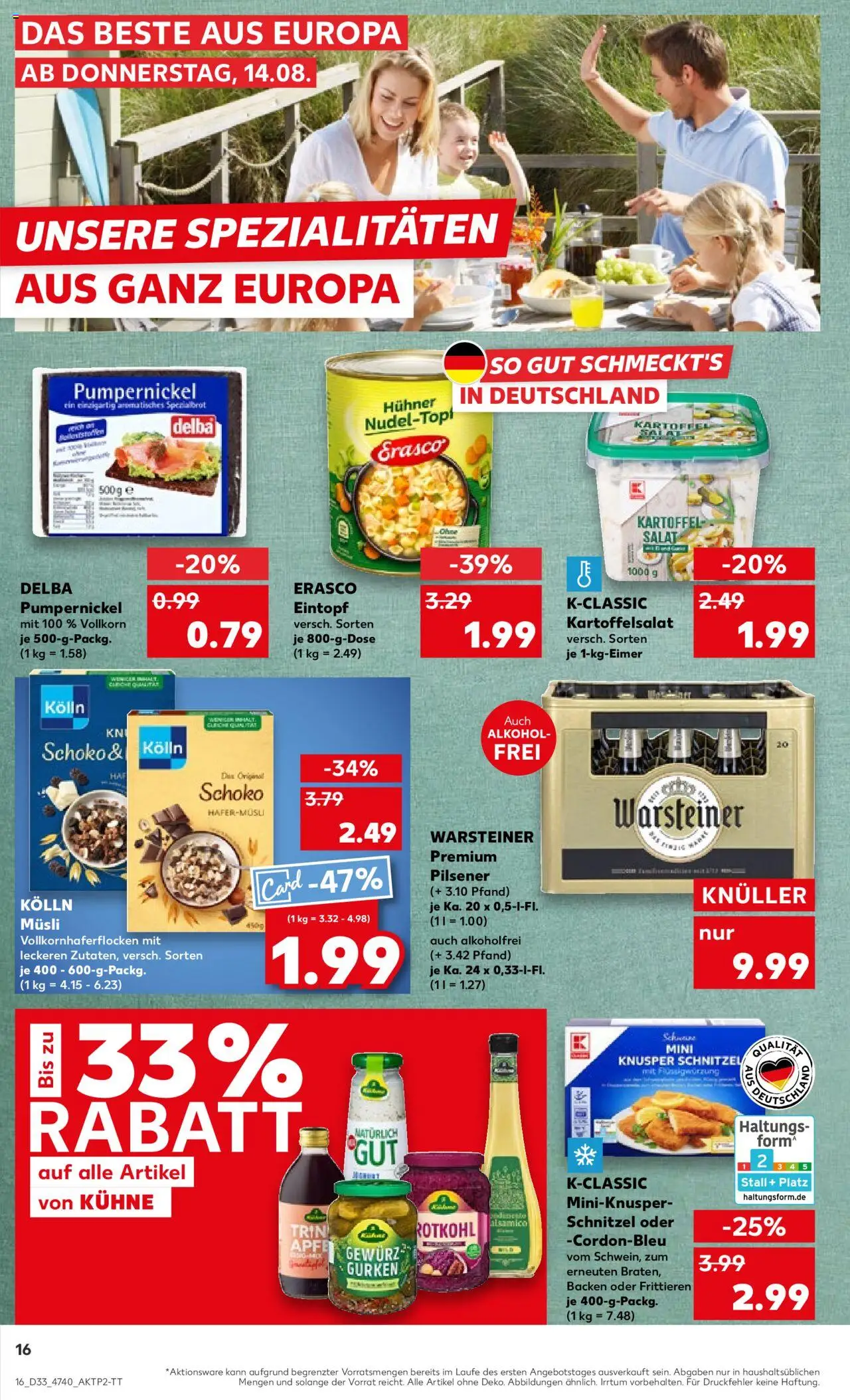  | Pagina: 16 | Producten: Schnitzel