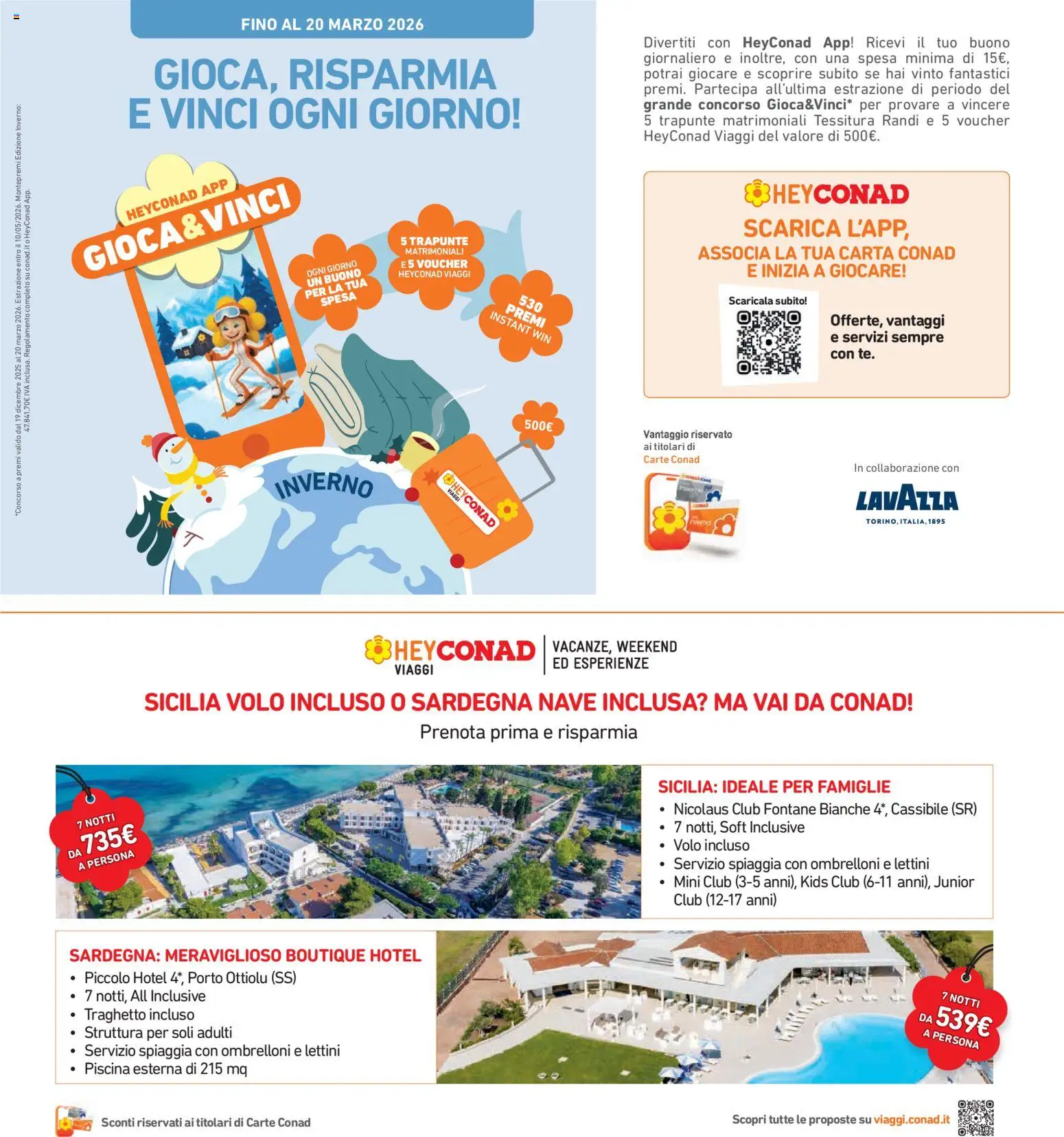 Volantino Conad del 29.01.2026 | Pagina: 31 | Prodotti: Piscina, Lavazza