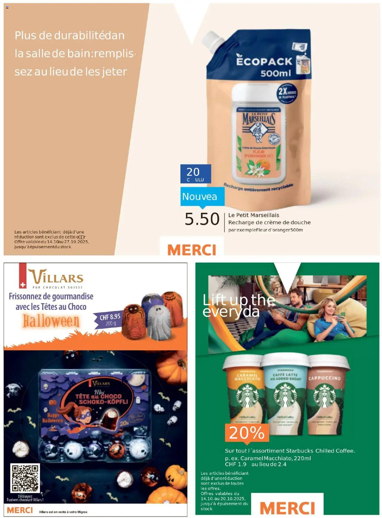 Migros Magazin FR – gültig ab 13.10.2025 | Seite: 48 | Produkte: Creme