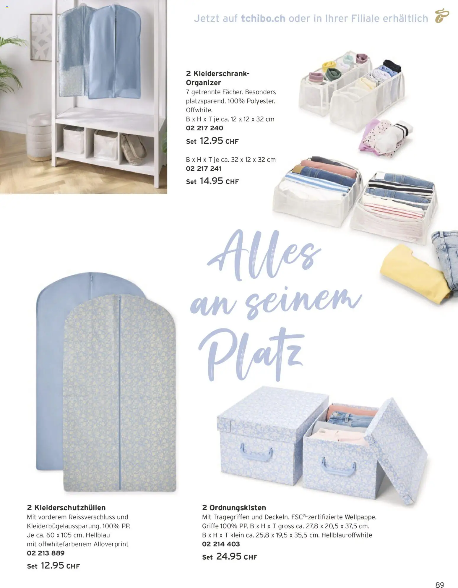 Tchibo Aktionen – gültig ab 24.02.2026 | Seite: 89 | Produkte: Kleiderschrank