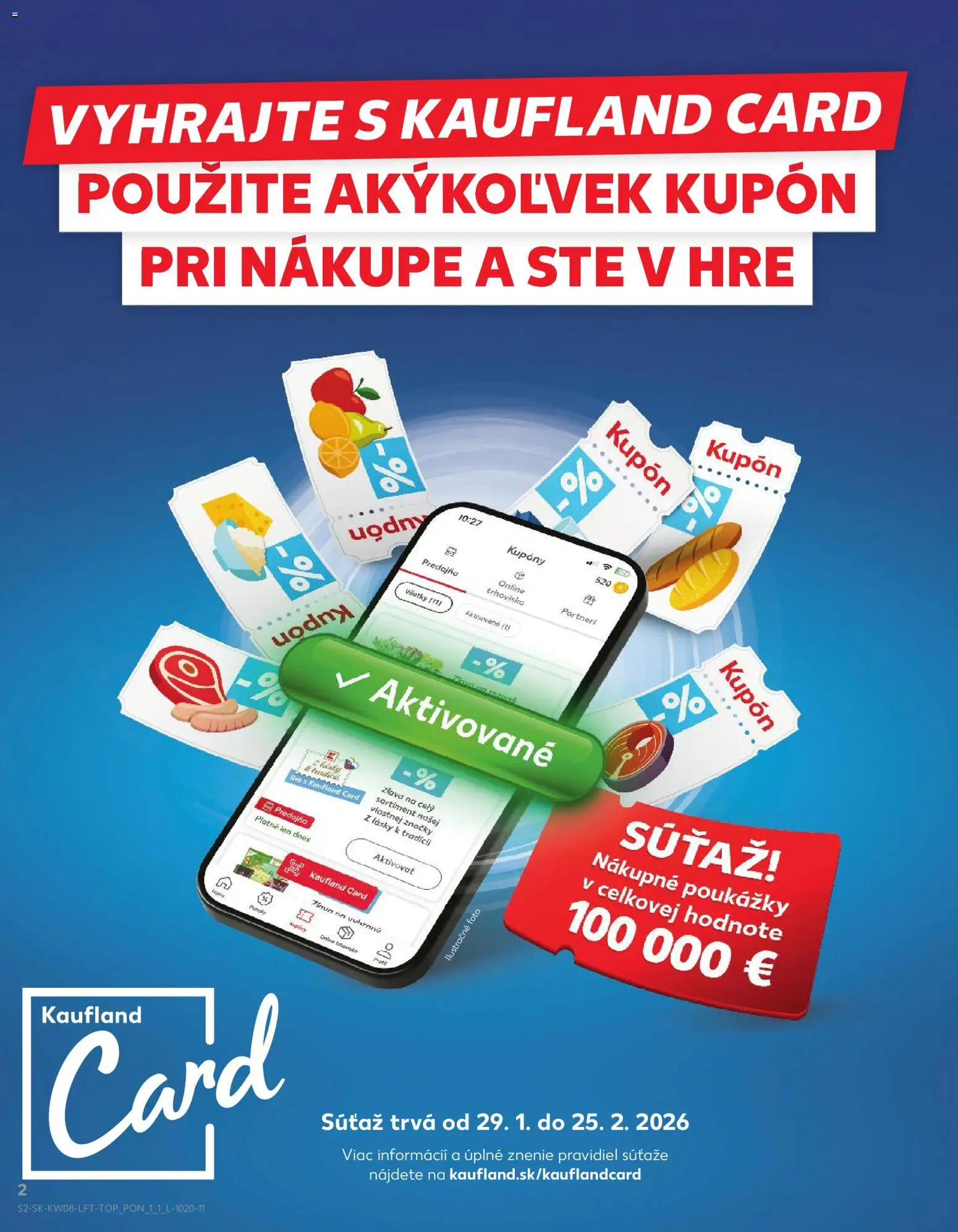 Nové Kaufland akcie – leták je platný od 19.02.2026 | Strana: 2