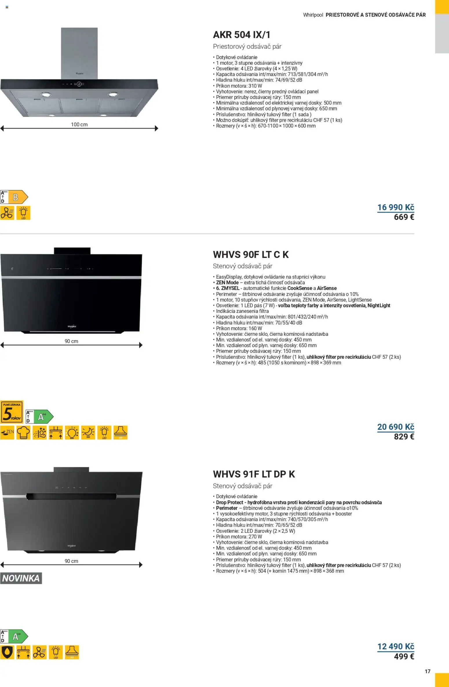 Möbelix leták - WHIRLPOOL od 01.08.2025 | Strana: 17