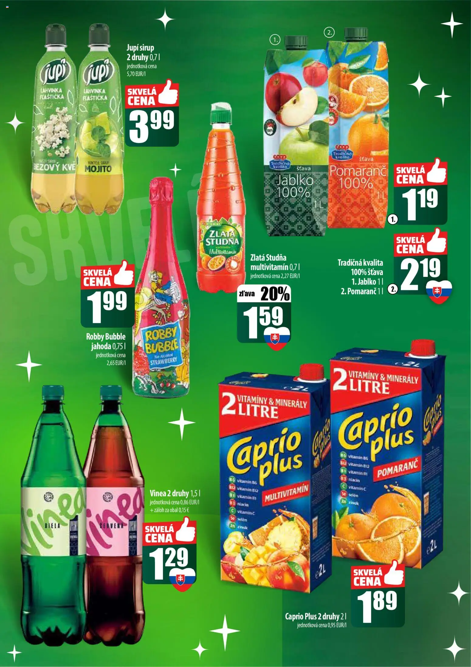 Nové COOP Jednota akcie – leták je platný od 22.12.2025 | Strana: 45 | Produkty: Vinea