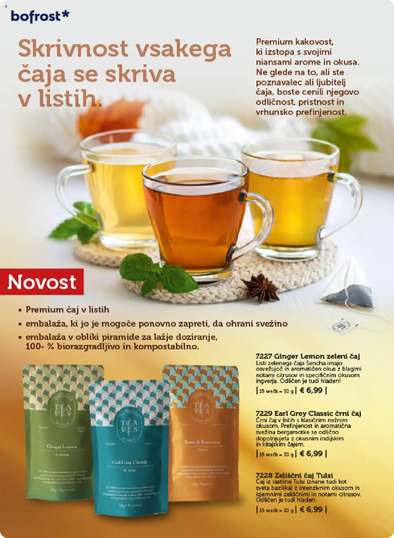 Novi Bofrost katalog ponudbe – veljaven od 01.02.2026 | Stran: 96 | Izdelki: Caj