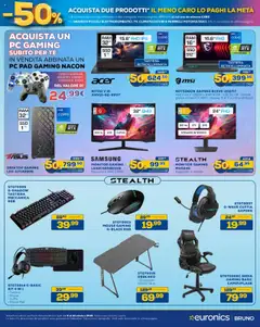 Anteprima del volantino Volantino Euronics	 valido a partire dal 09.10.2025 | Pagina: 13 | Prodotti: Monitor, Notebook, PC, Speaker