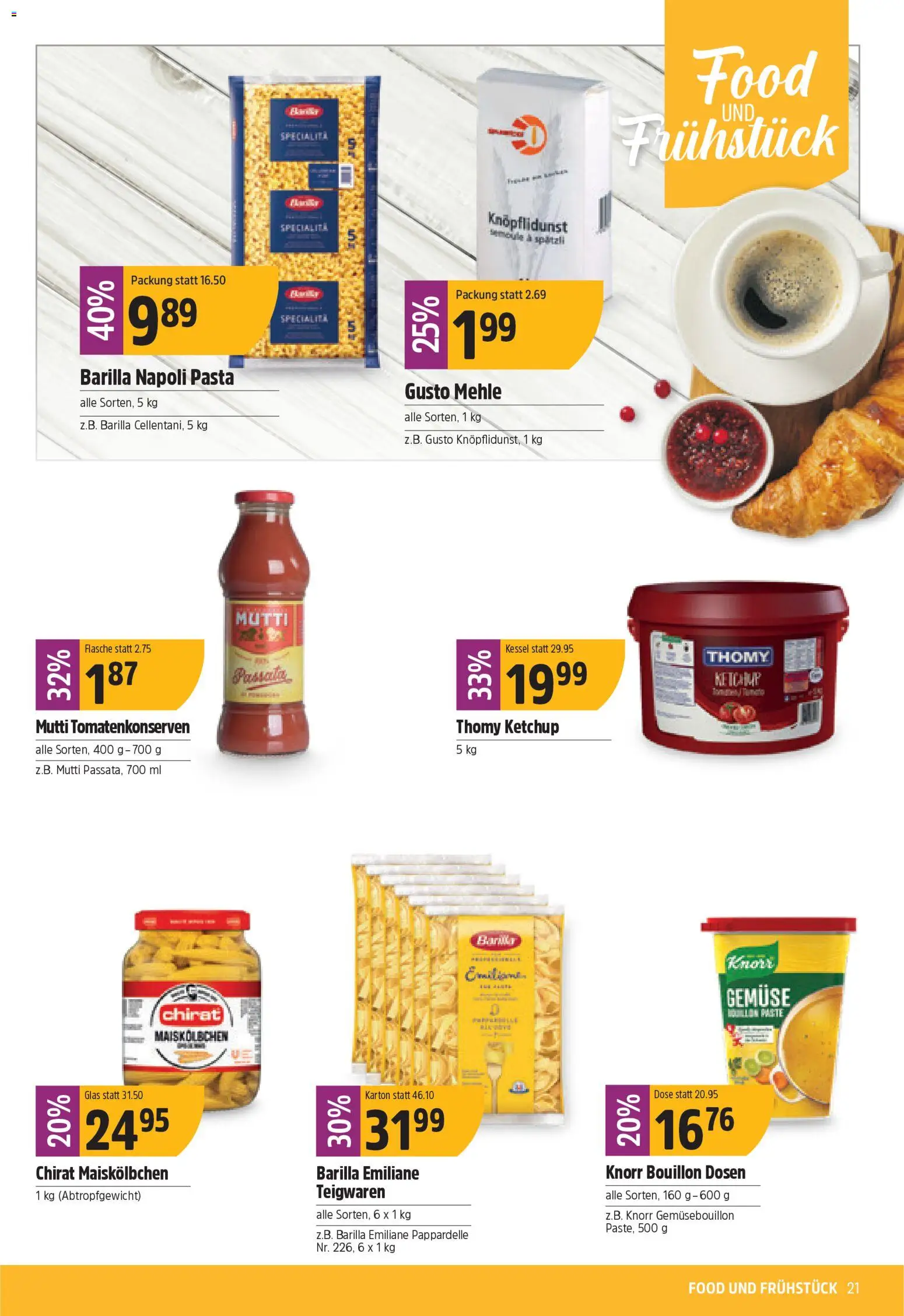 TopCC Aktionen – gültig ab 10.11.2025 | Seite: 21 | Produkte: Teigwaren, Gemüse, Pasta, Kessel