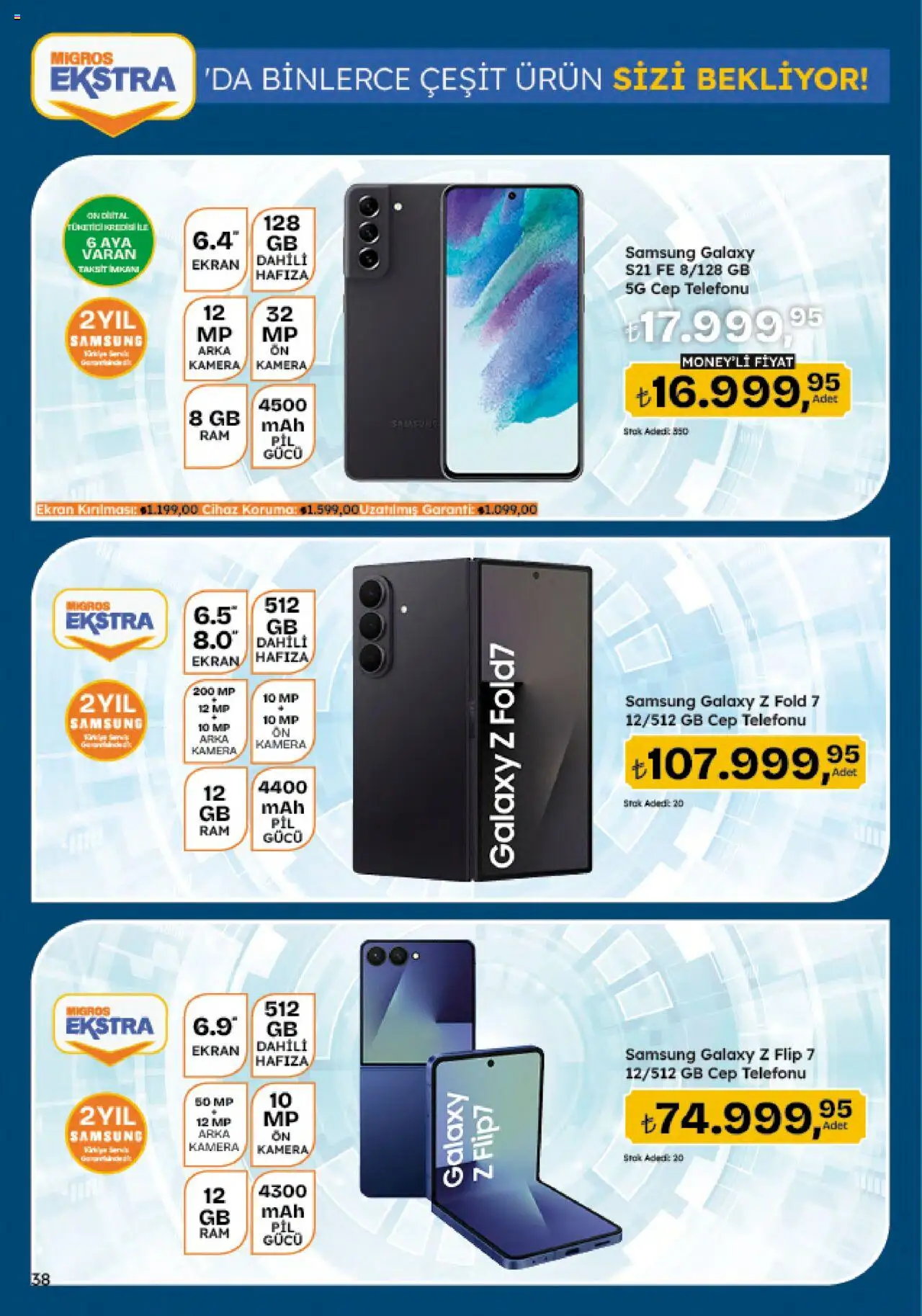 Migros Katalog - 5M Migroskop Dijital - 21.08.2025 tarihinden itibaren geçerlidir | Sayfa: 38 | Ürünler: Kamera