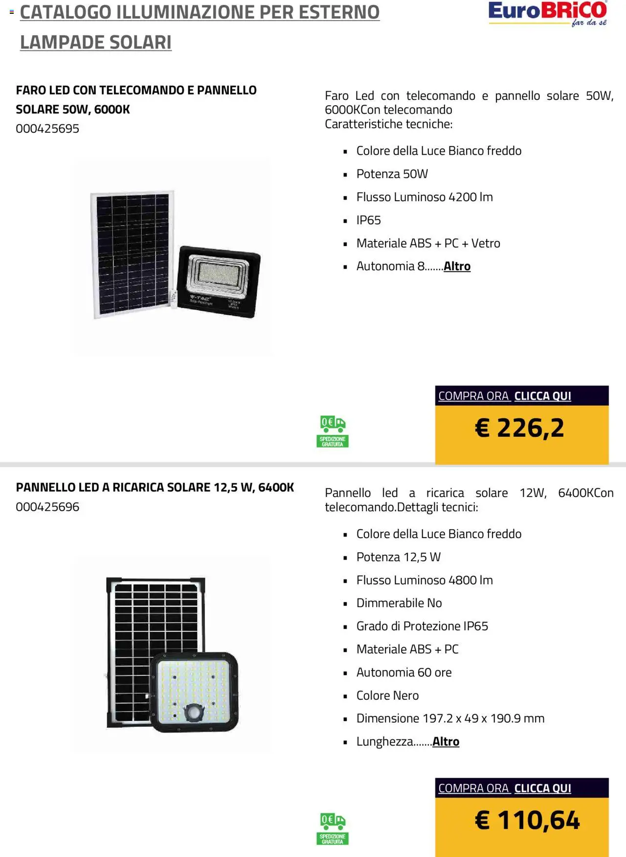 Volantino Eurobrico del 23.07.2025 | Pagina: 37 | Prodotti: Telecomando, PC