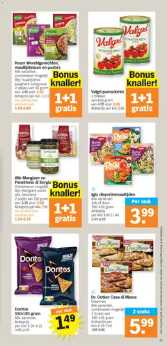 Albert Heijn Folder week / de la semaine 15 - Voorbeeld van een folder van Albert Heijn, geldig van 06.04.2026 | Pagina: 13 | Producten: Pizza, Pasta, Zak, Kan