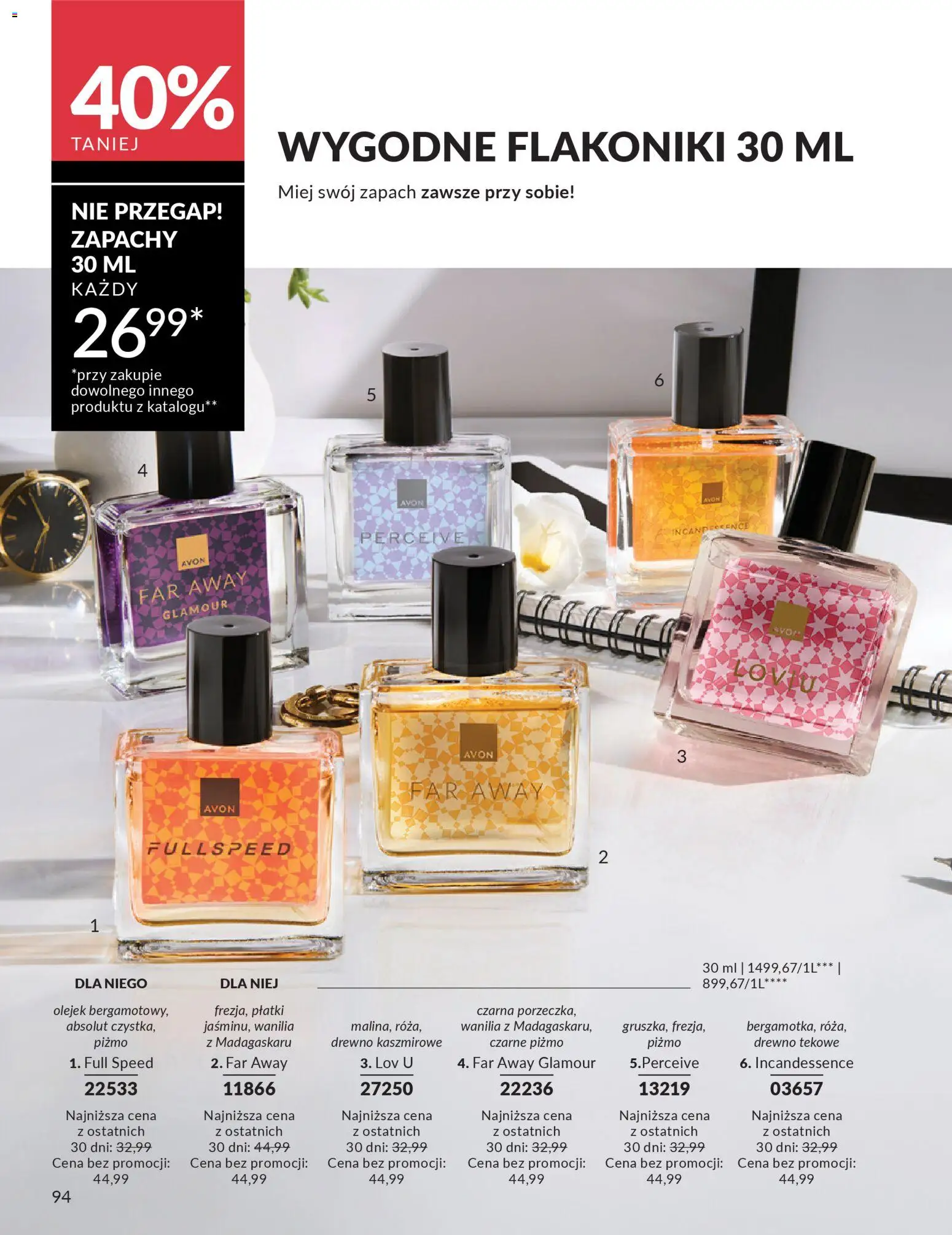 Avon Katalog 1 2026 od 01.01.2026 | Strona: 93 | Produkty: Zapach, Płatki