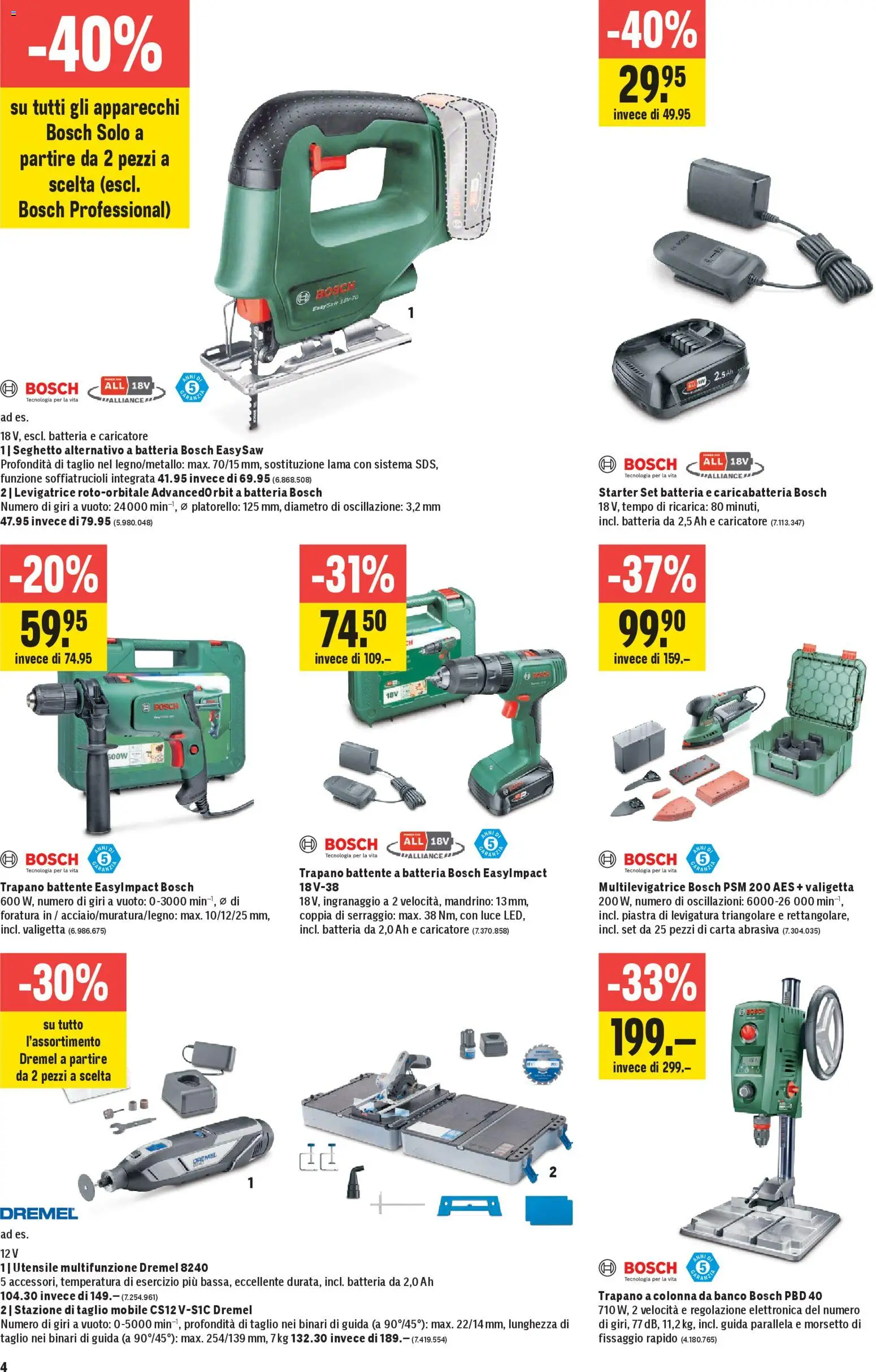 Jumbo Aktionen IT – gültig ab 15.01.2026 | Seite: 4 | Produkte: Bosch