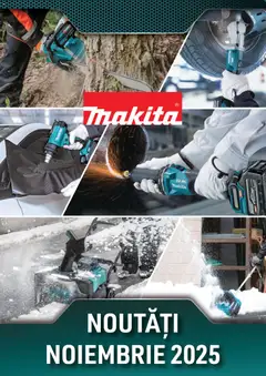 Ofertele Makita valabile de la 01.11.2025