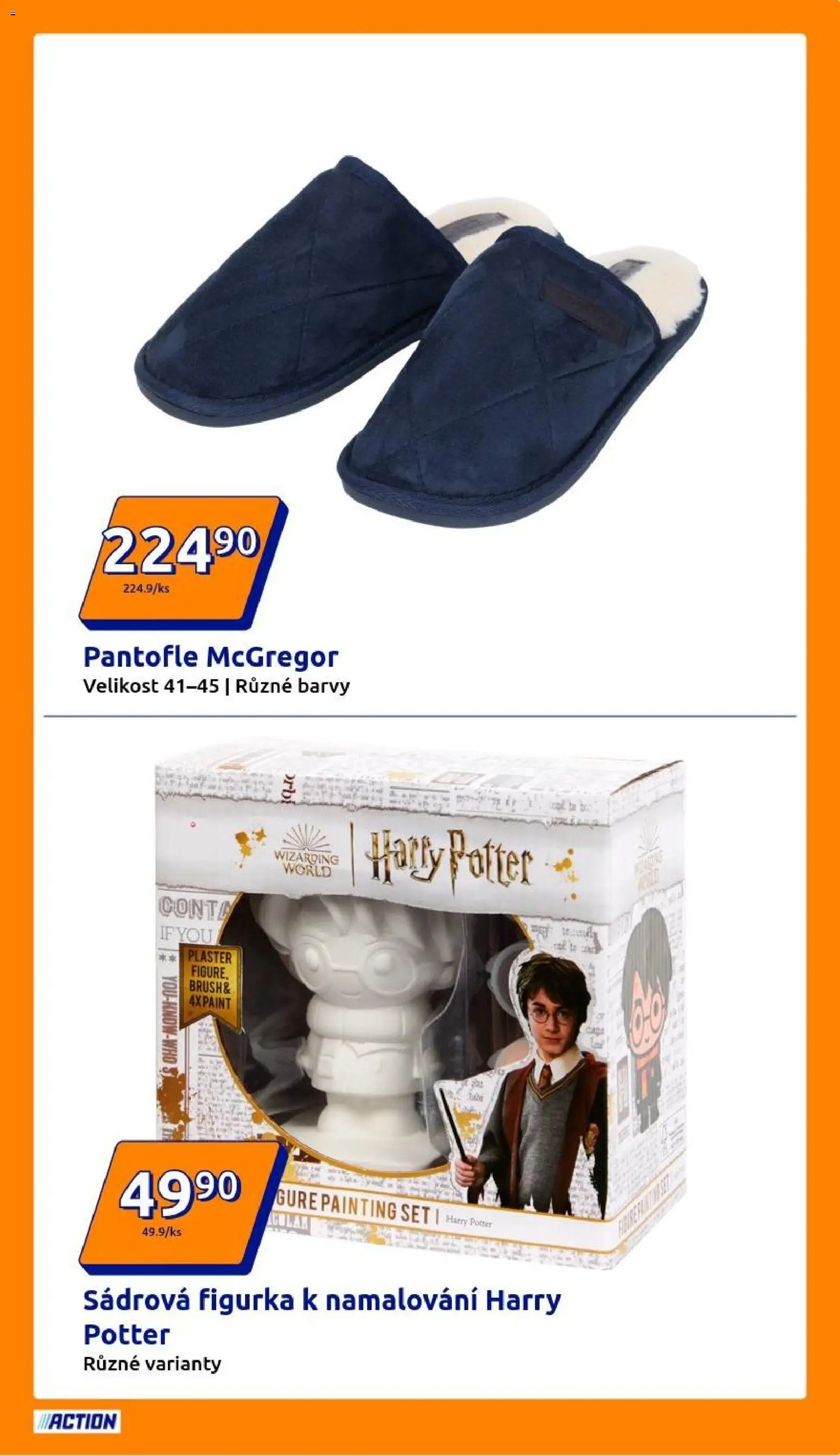 Action leták od 19.11.2025 | Strana: 5 | Produkty: Pantofle, Harry Potter, Barvy