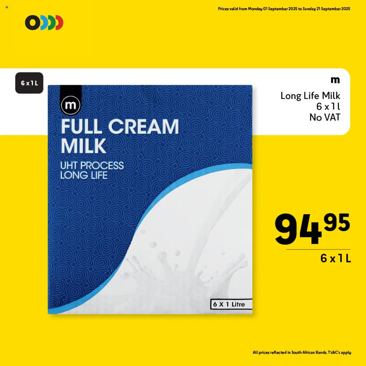 New Makro catalogue – valid from 01.09.2025 | Page: 11 | Products: Milk, Cream