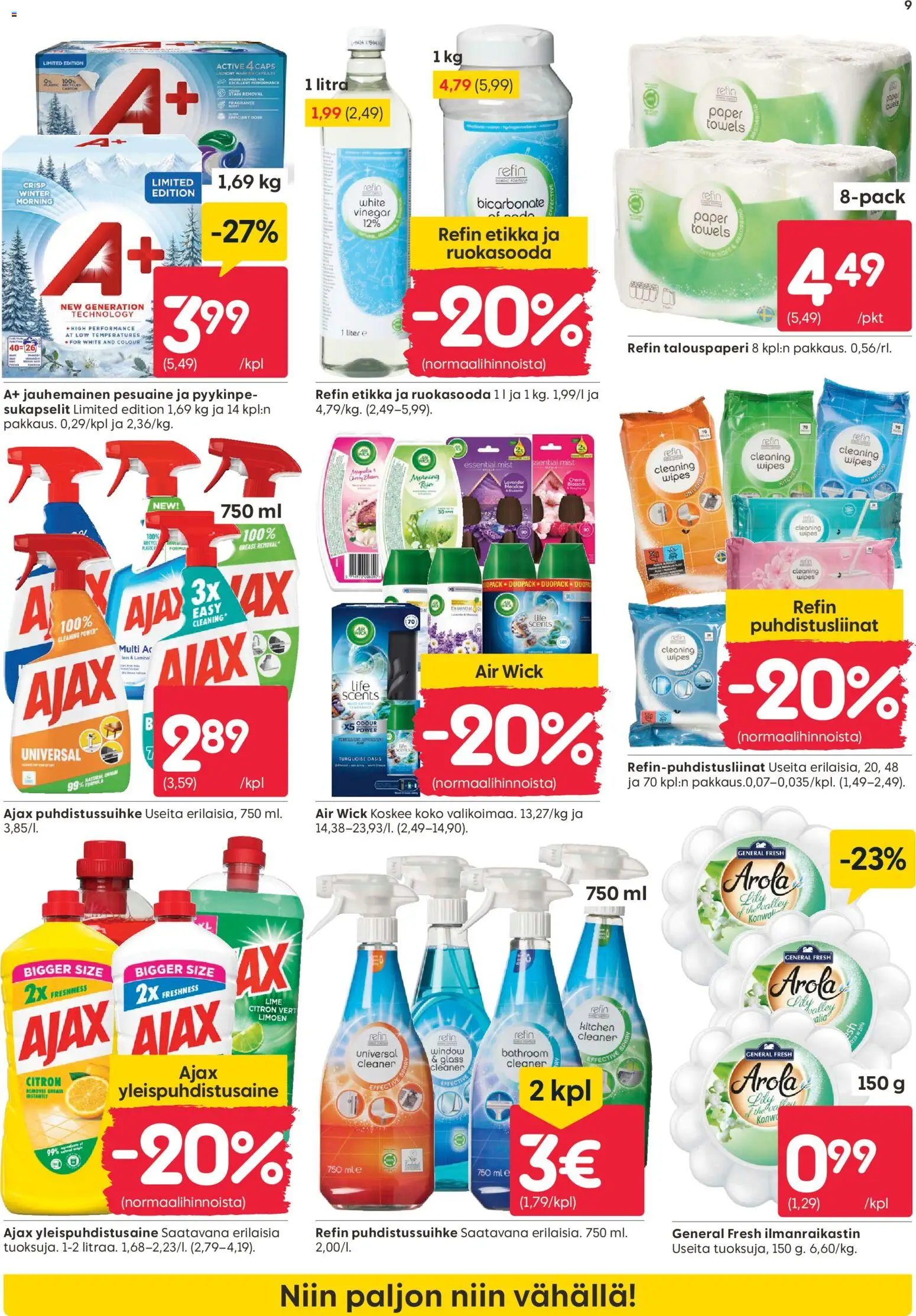 Rusta tarjoukset – voimassa 09.02.2026 alkaen | Sivu: 9