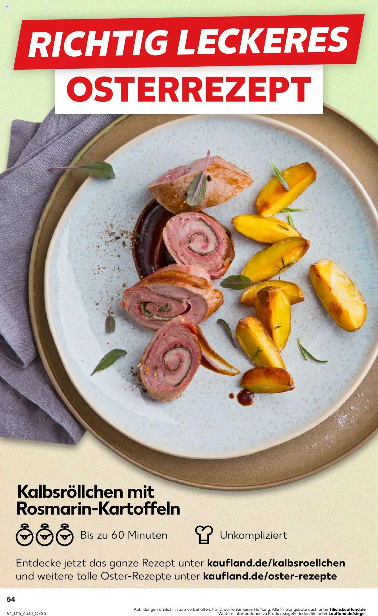 Kaufland - Hamburg, Bergedorfer Straße 106 - gültig ab dem 17.04.2025 | Seite: 54