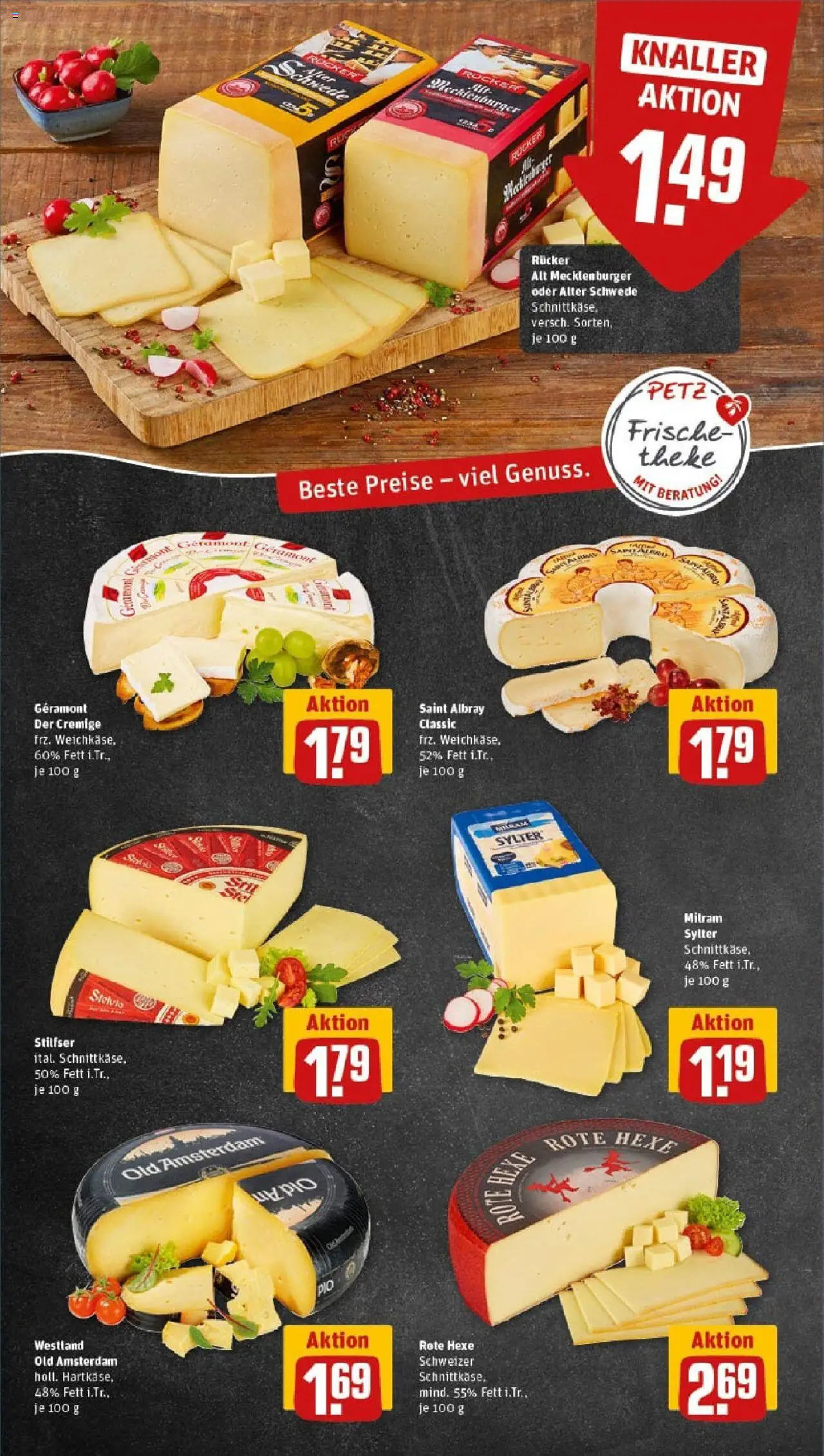 Rewe prospekt Neunkirchen	 - gültig ab dem 06.07.2025 | Seite: 10 | Produkte: Geramont, Milram