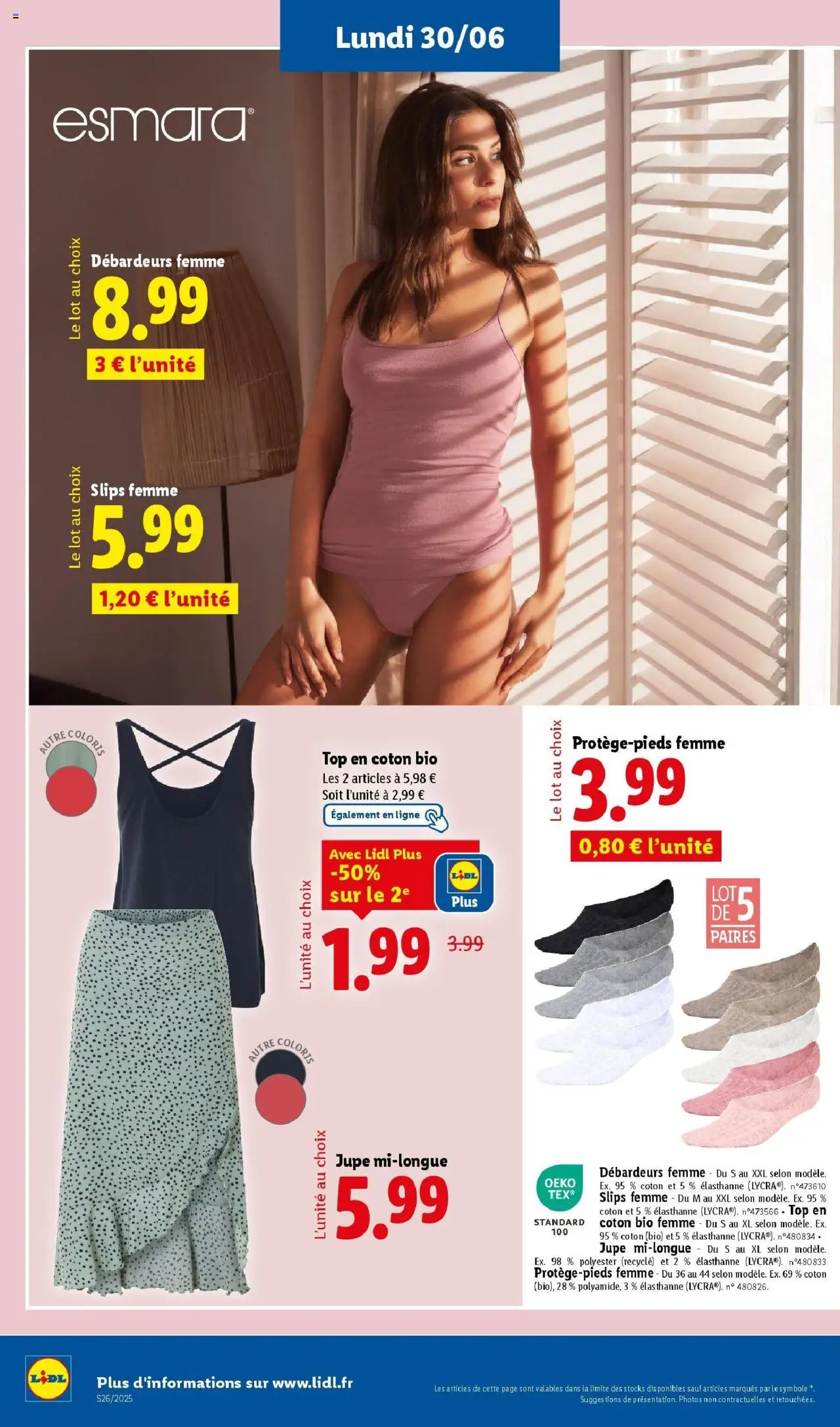  | Page: 78 | Produits: Coton, Jupe, Slips, Jupe mi-longue