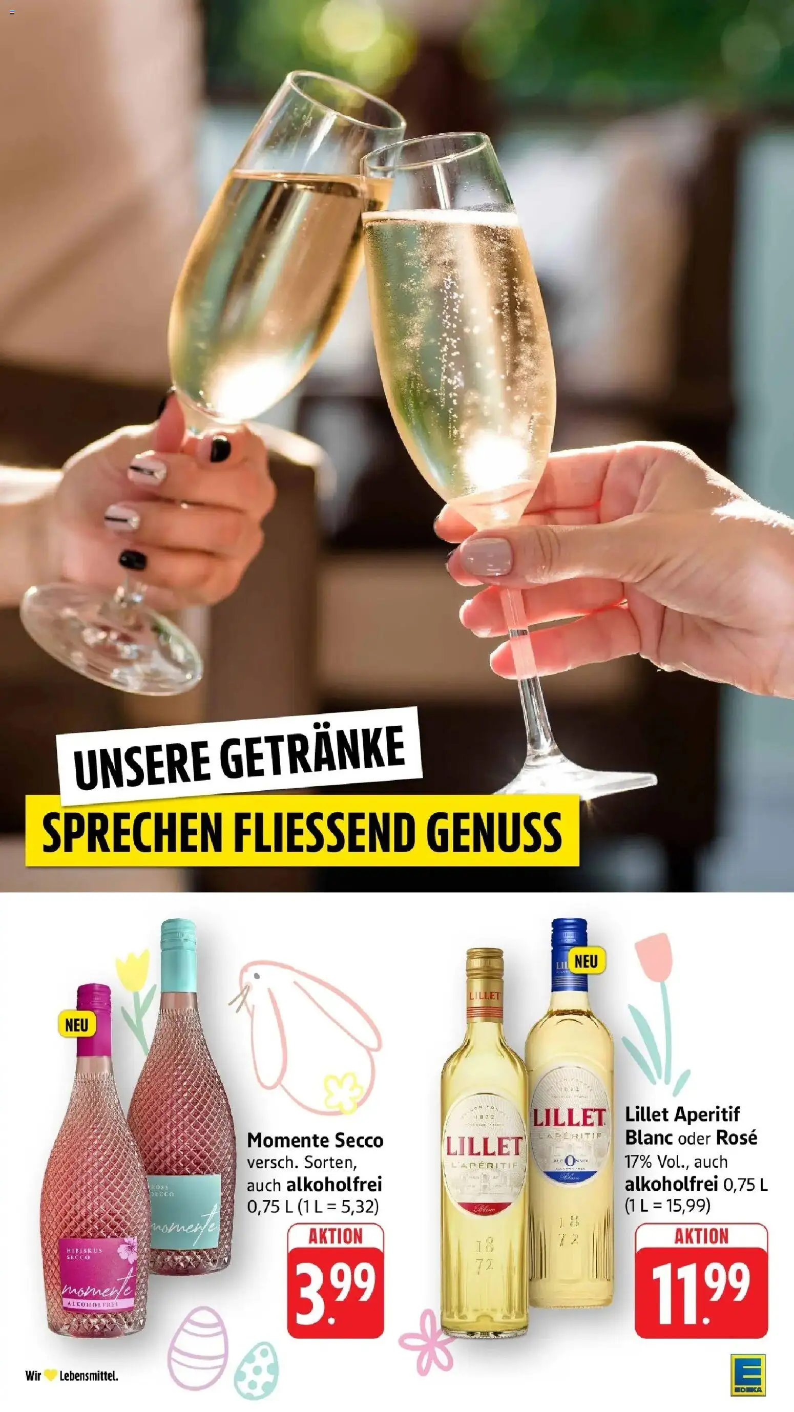 Edeka prospekt Göppingen-Ursenwang	 – gültig ab 30.03.2026 | Seite: 44 | Produkte: Lillet