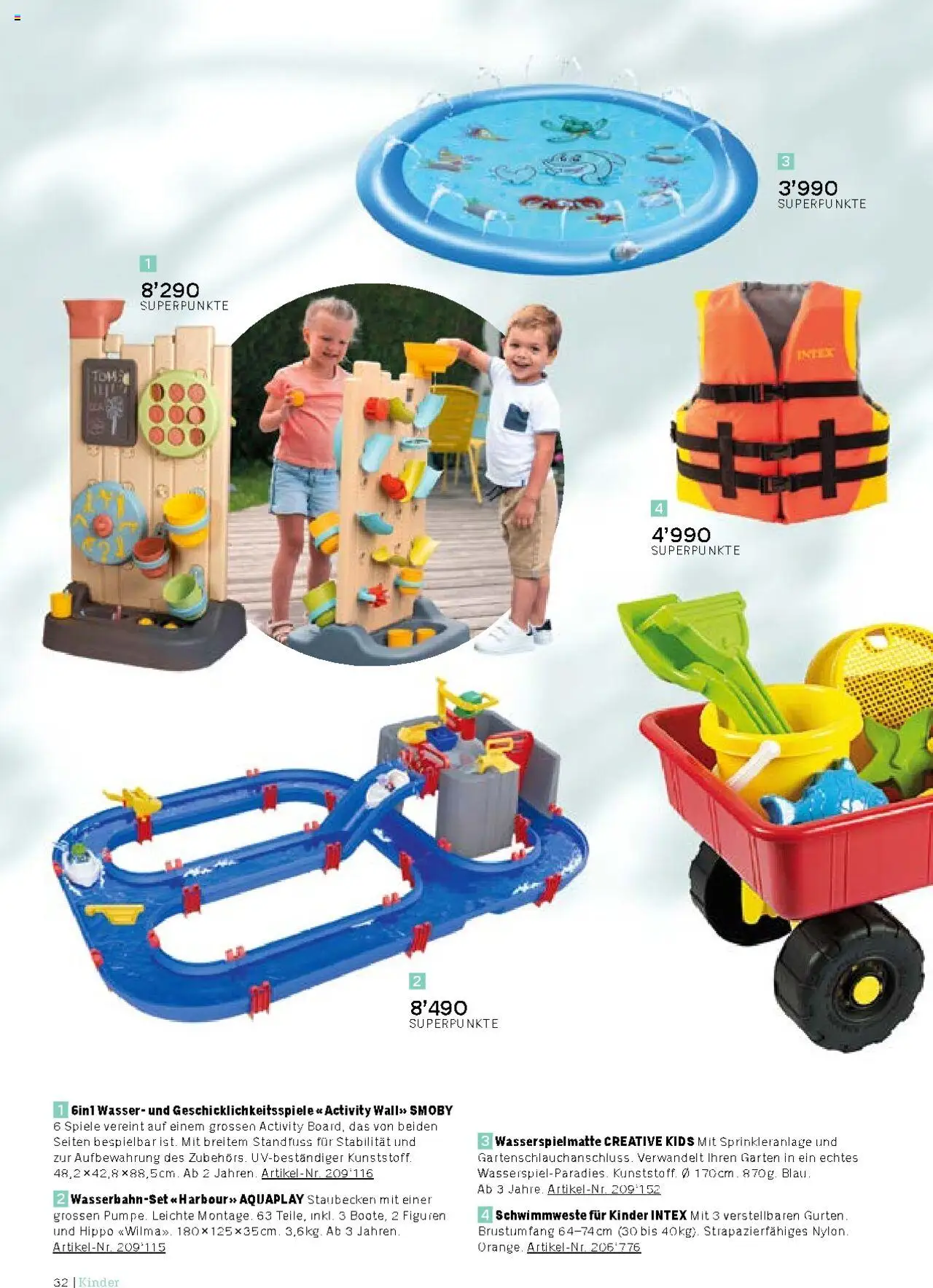 Coop Aktionen Praemien Shop ab 15.05.2025 | Seite: 32 | Produkte: Wasser